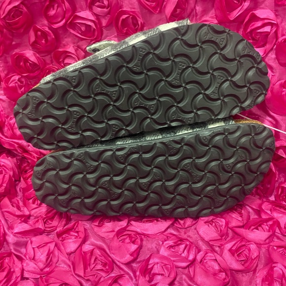 Arizona Plaid Shearling Birkenstock Sandals - Picture 6 of 9